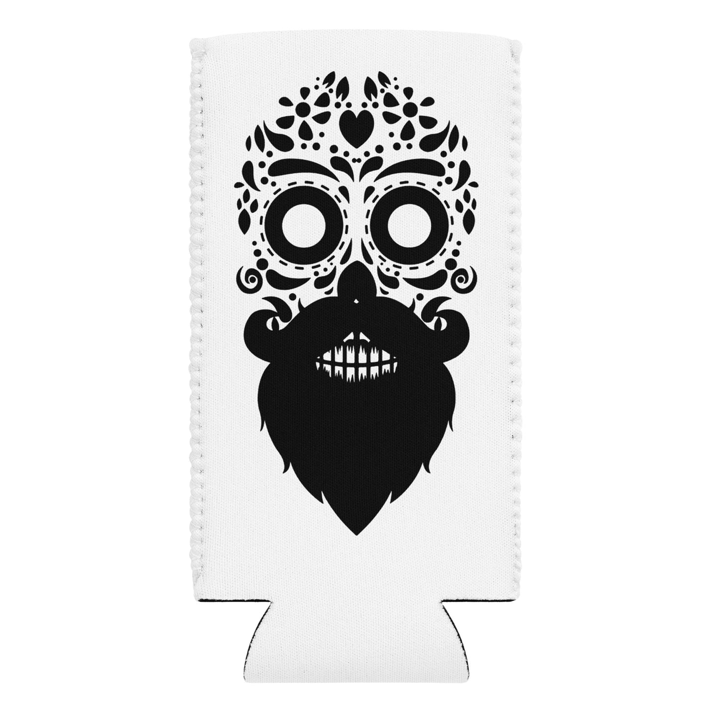 Skull Beard Drink Koozies