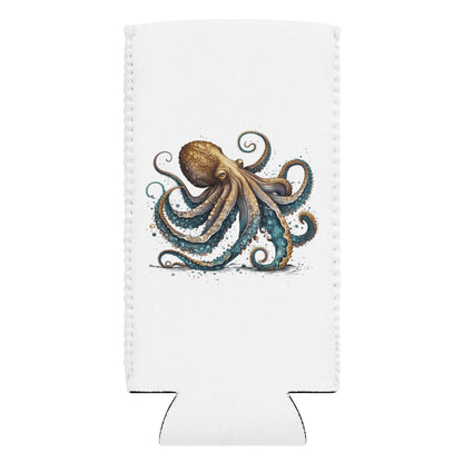 squid slim Can Koozie