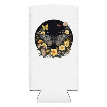 Butterfly Slim Can Koozie