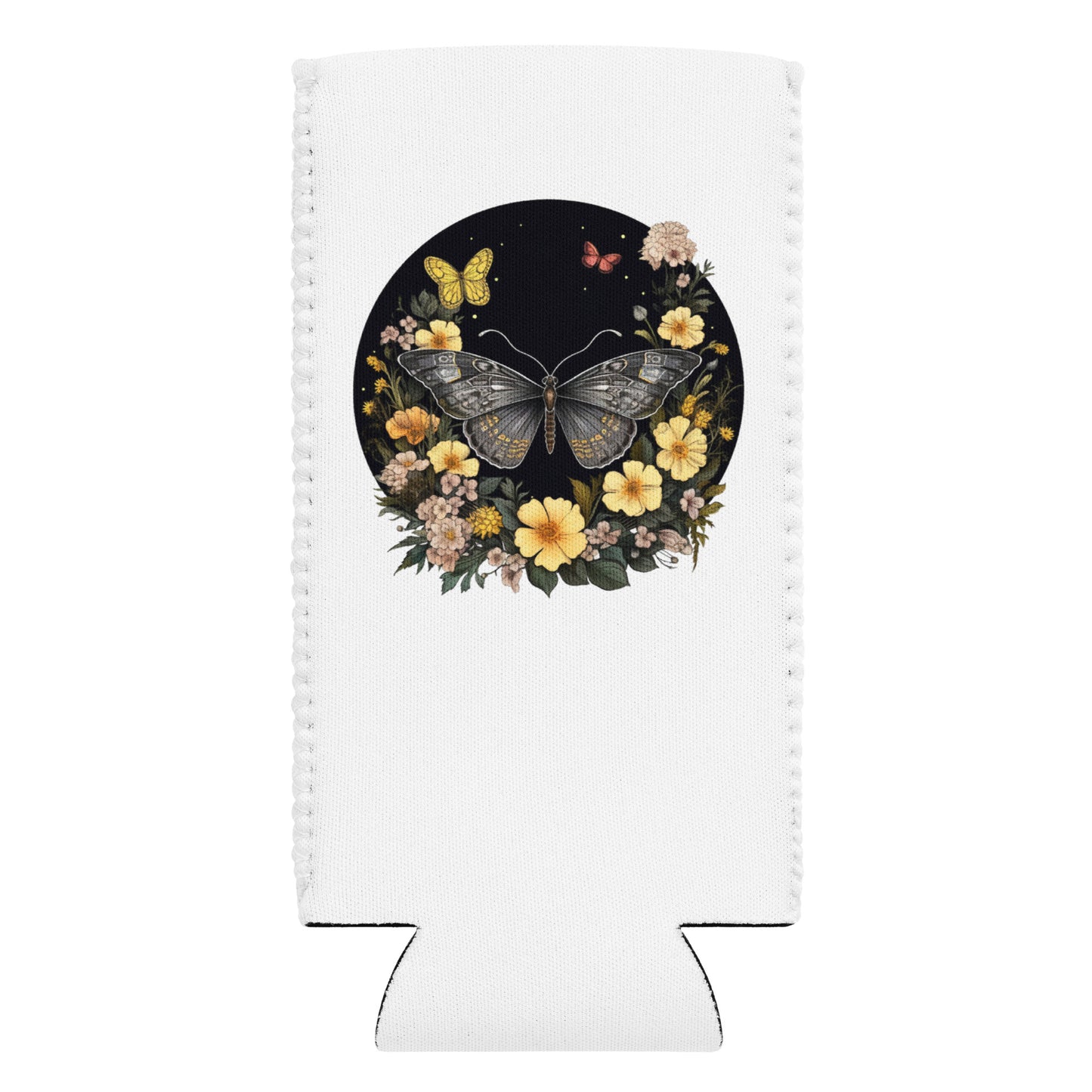 Butterfly Slim Can Cooler