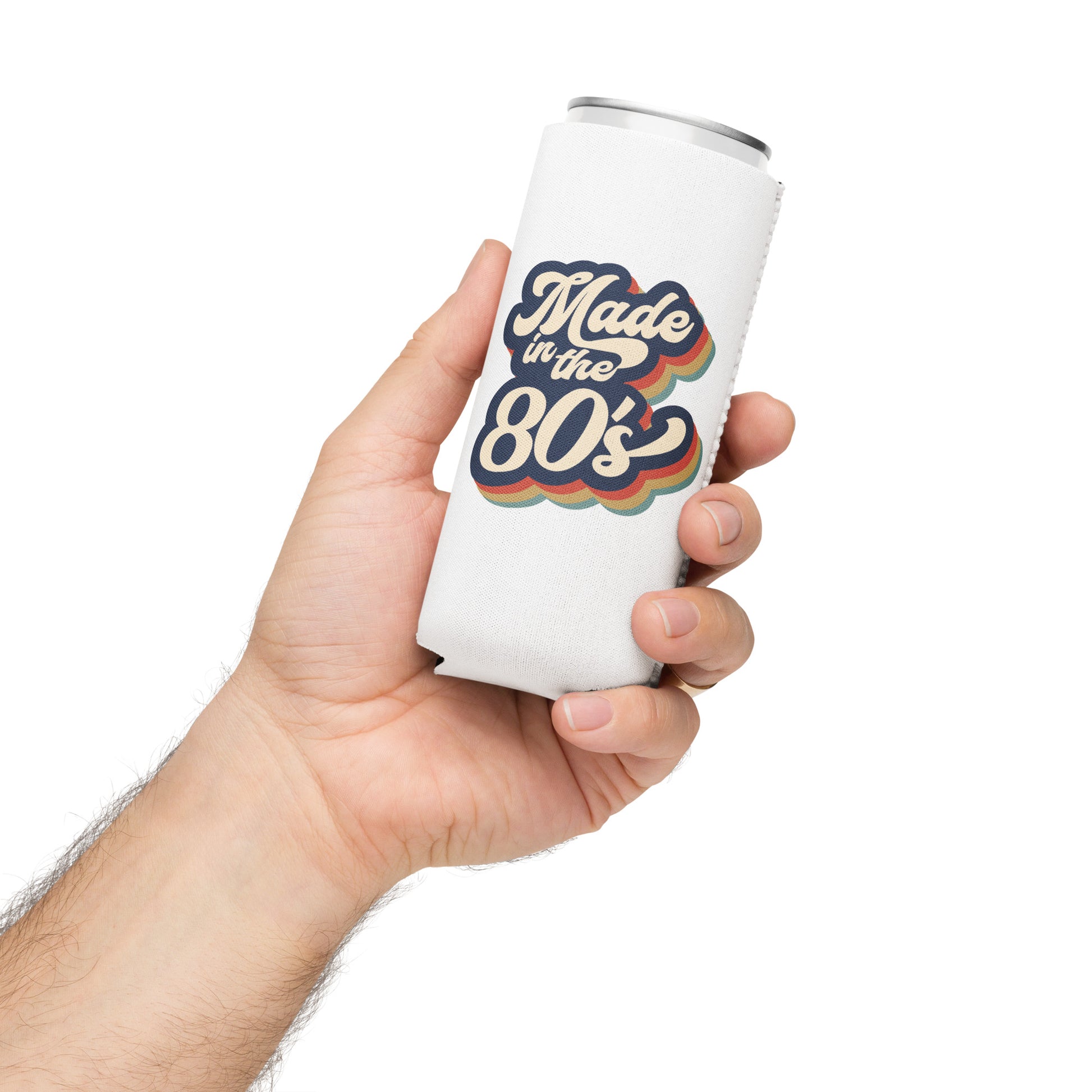 Made in the 80's Slim Can koozie