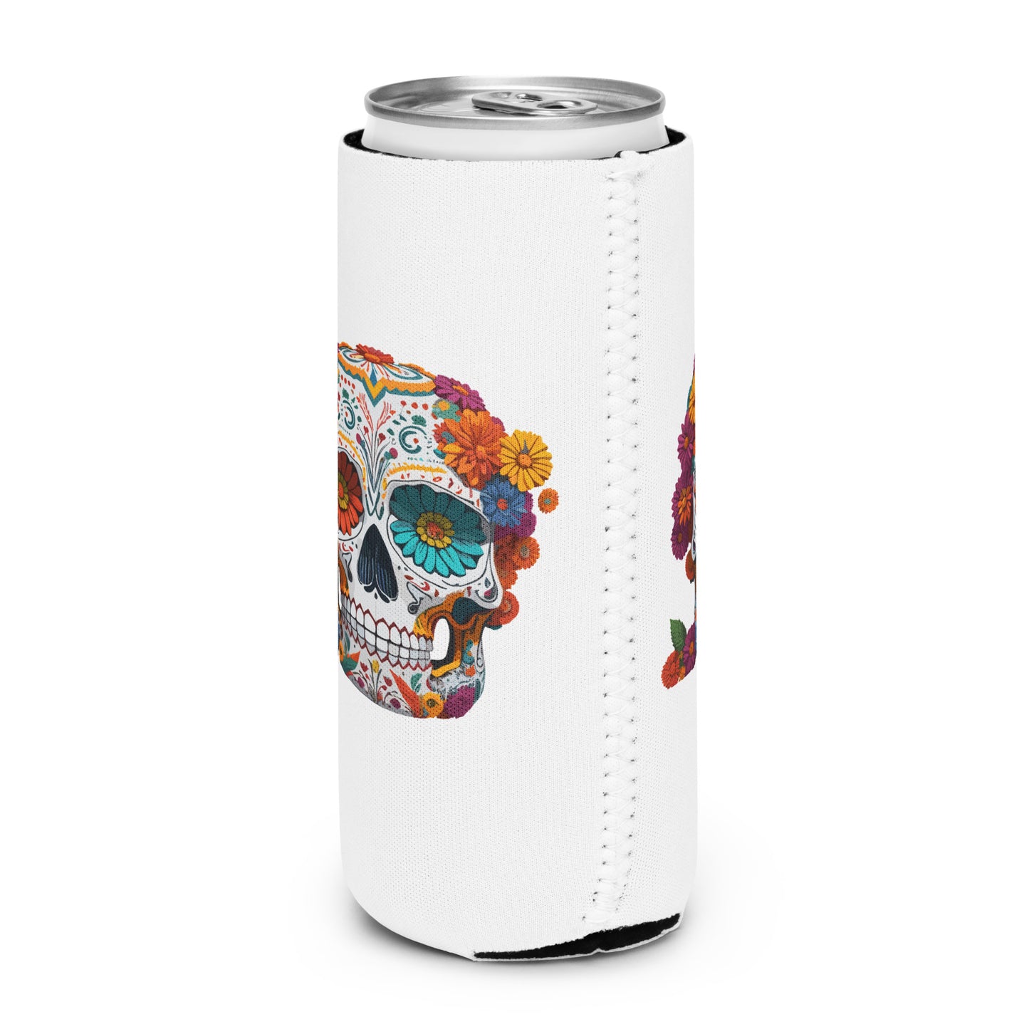 Day of the Dead slim Drink Holder