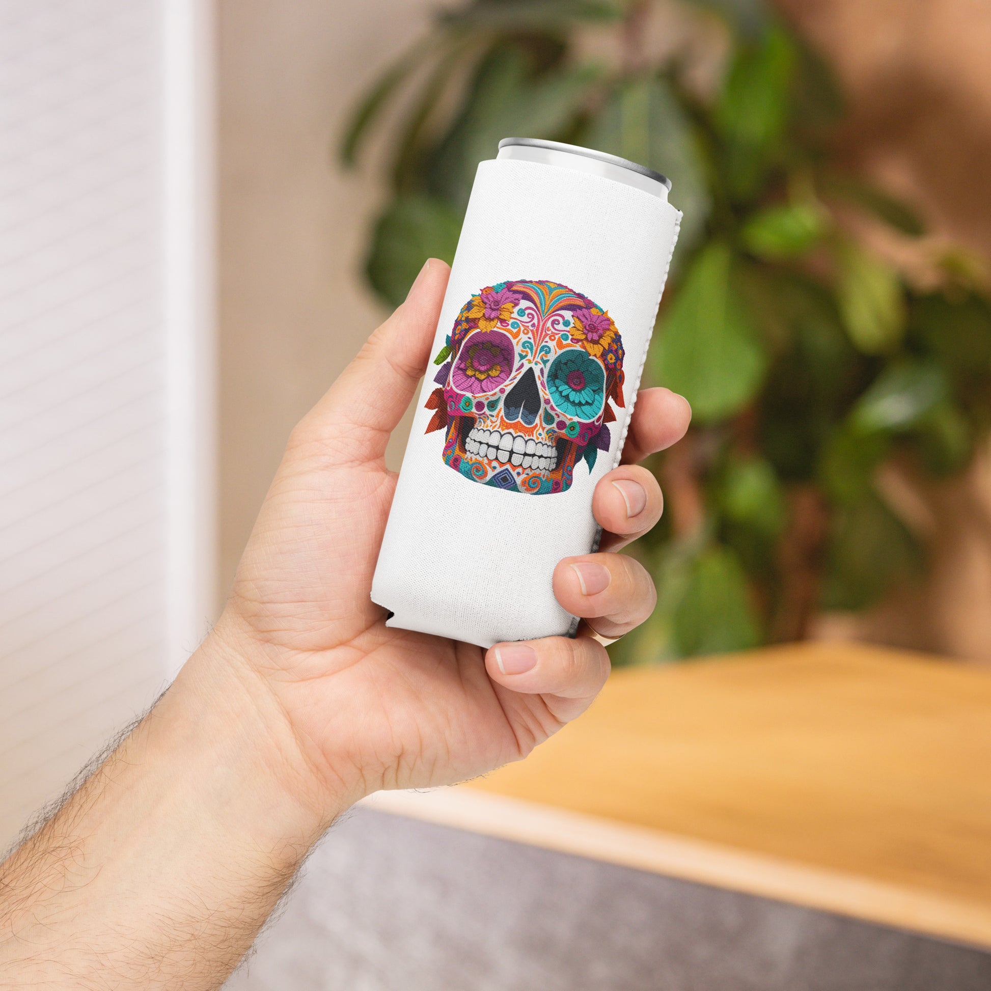 Mexican Skull Drink Holder