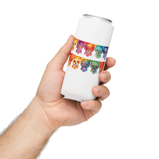 Mexican Fiesta Banner Slim Bottle Koozie