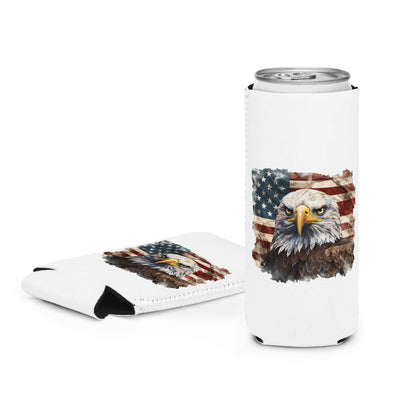 American Bald Eagle Beer Can Koozie