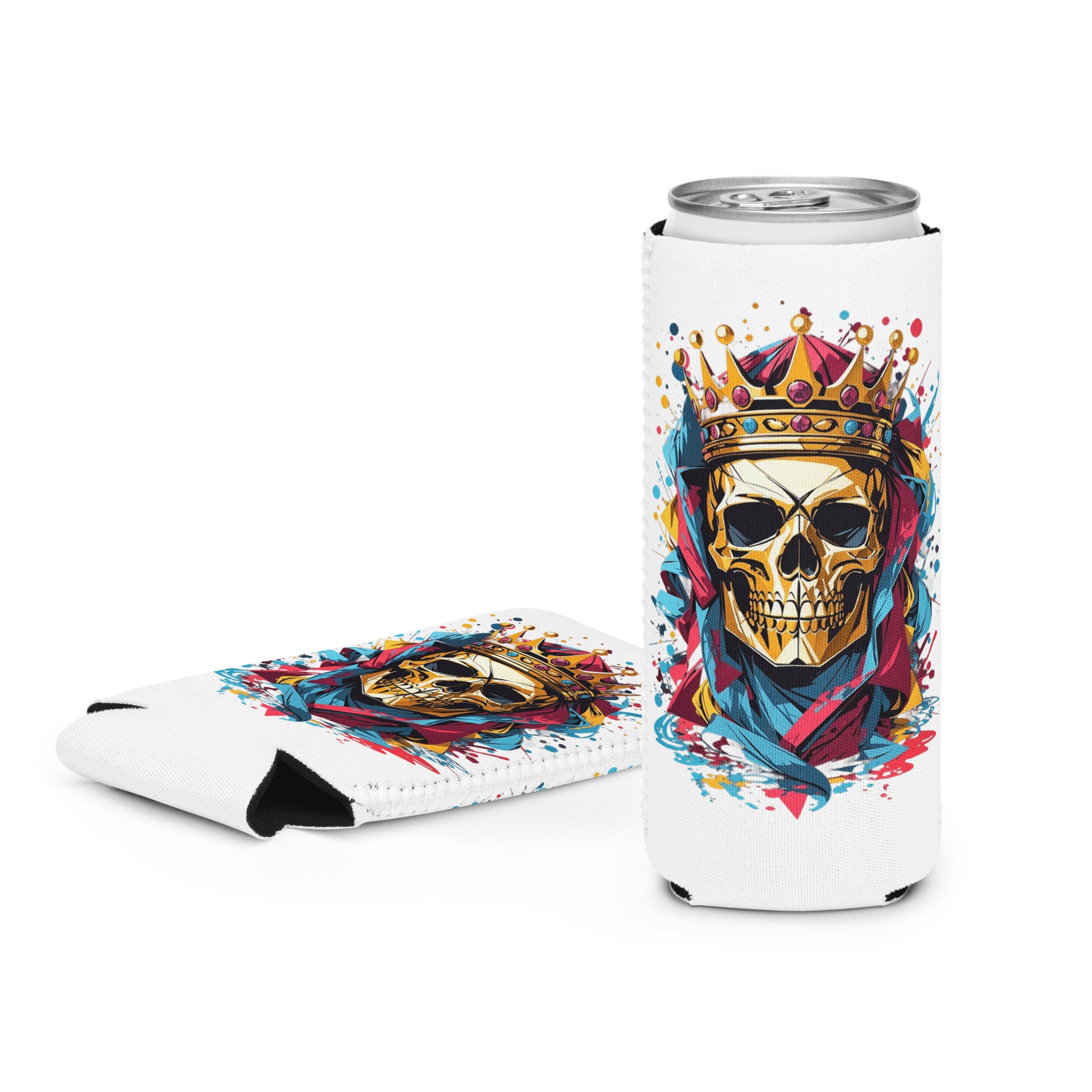 Skull & Crown Beer Bottle Sleeve