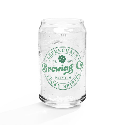 Leprechaun Brewing Co. Glass