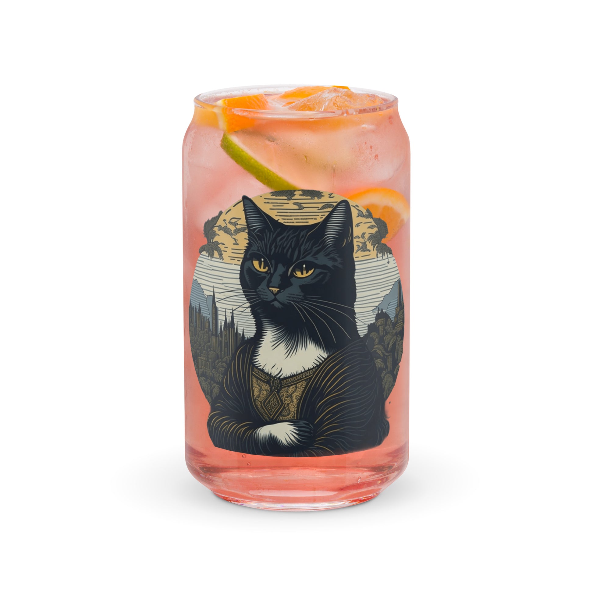 Cat Glass Cup