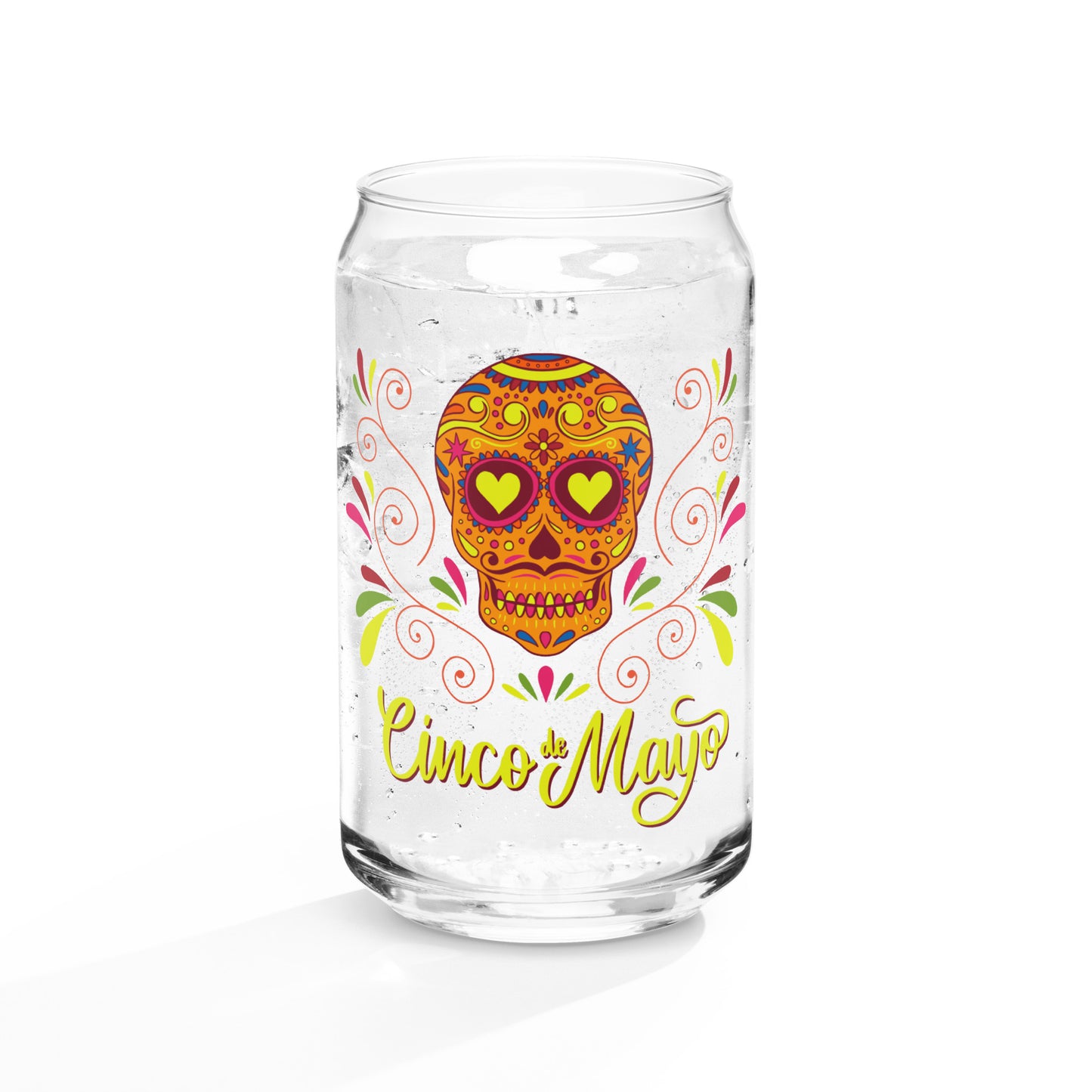 Cinco De Mayo Drinking Glass