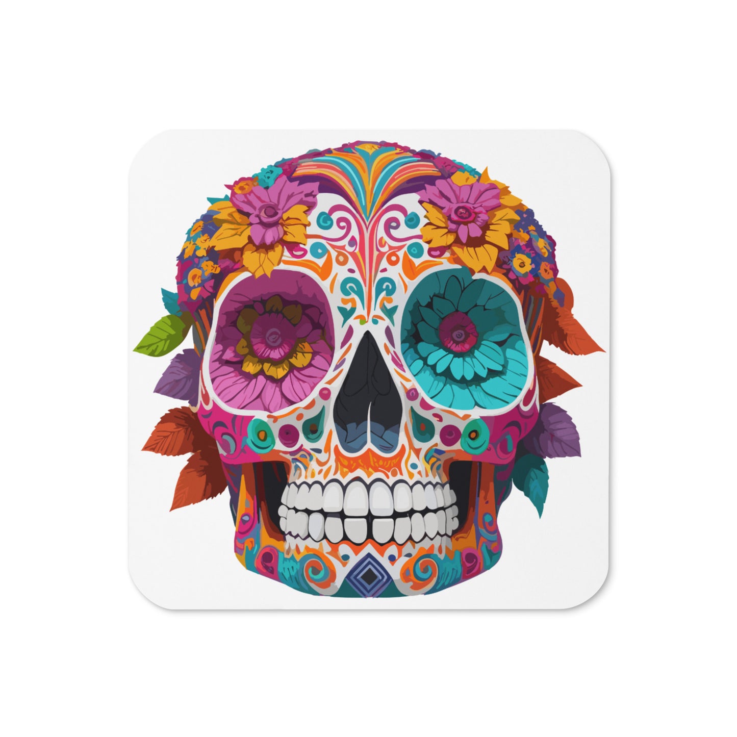 Dia De Los Muertos Drink Coaster