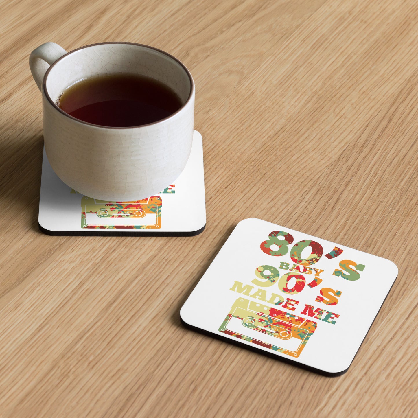 80's Baby 90's Made Me Coaster