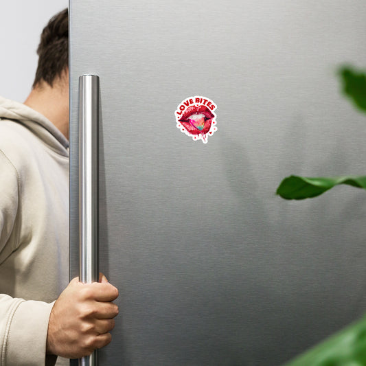 Love Bites Sexy Lips Magnet