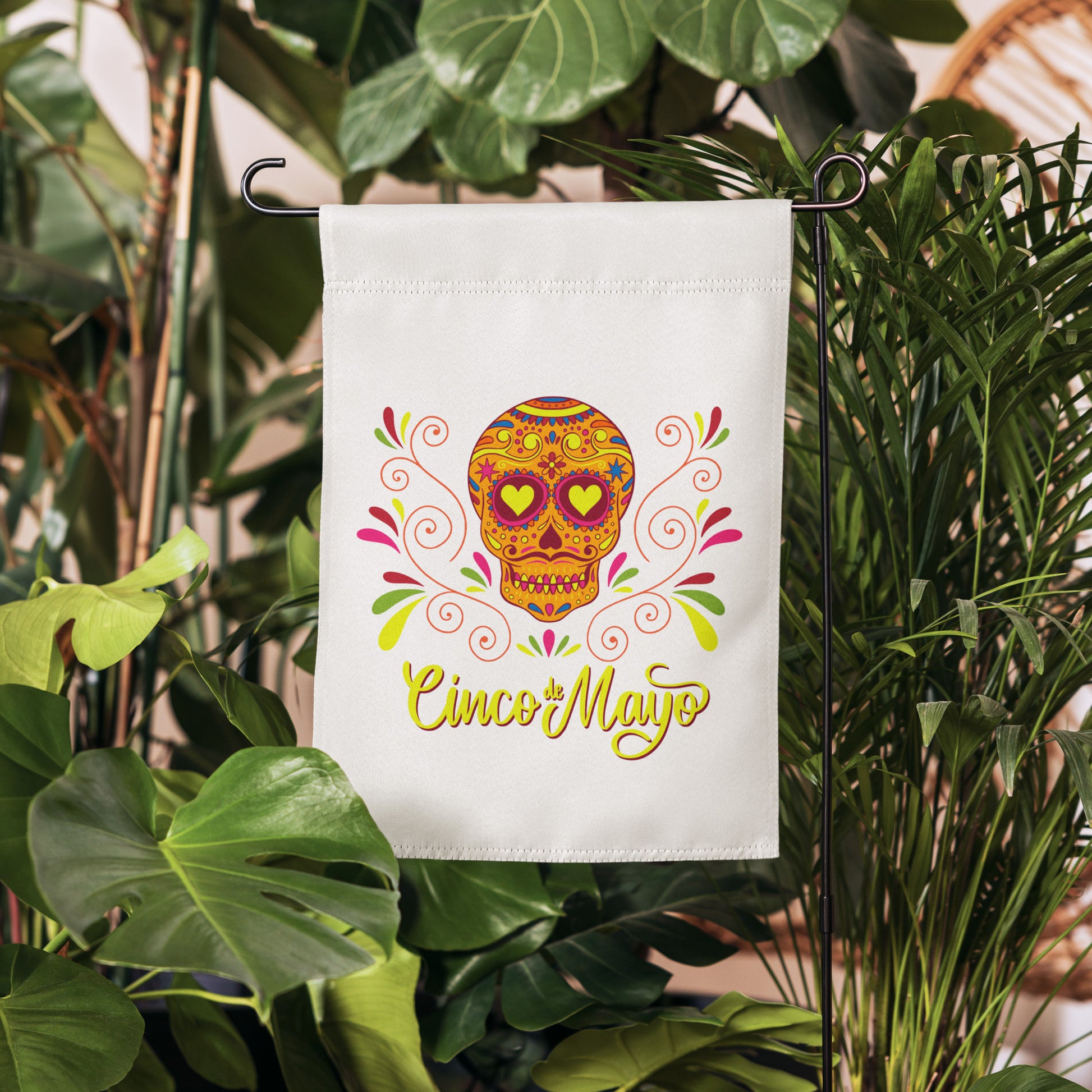Cinco De Mayo Garden Flag