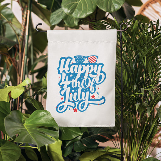 Happy 4th of July Garden Flag