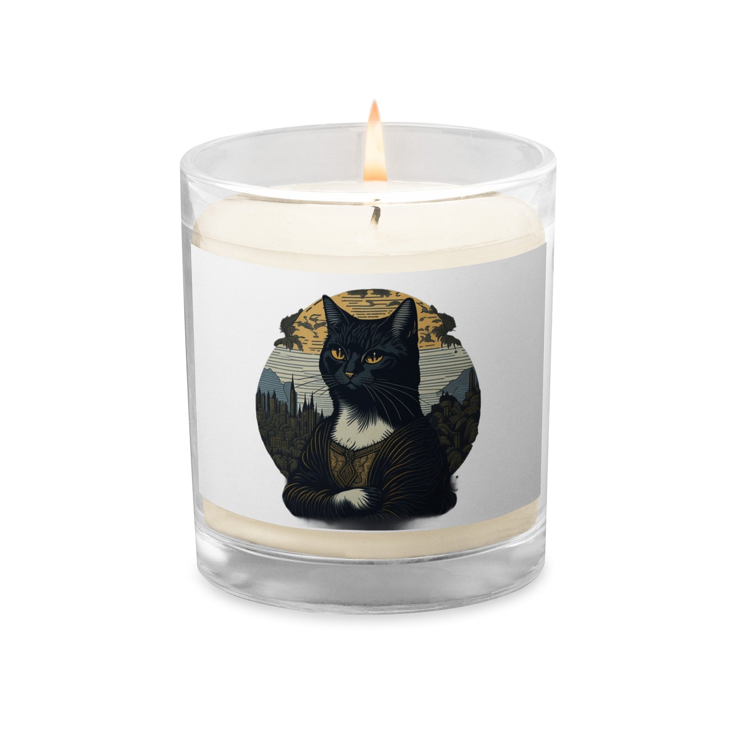 Mona Lisa Wax Candle