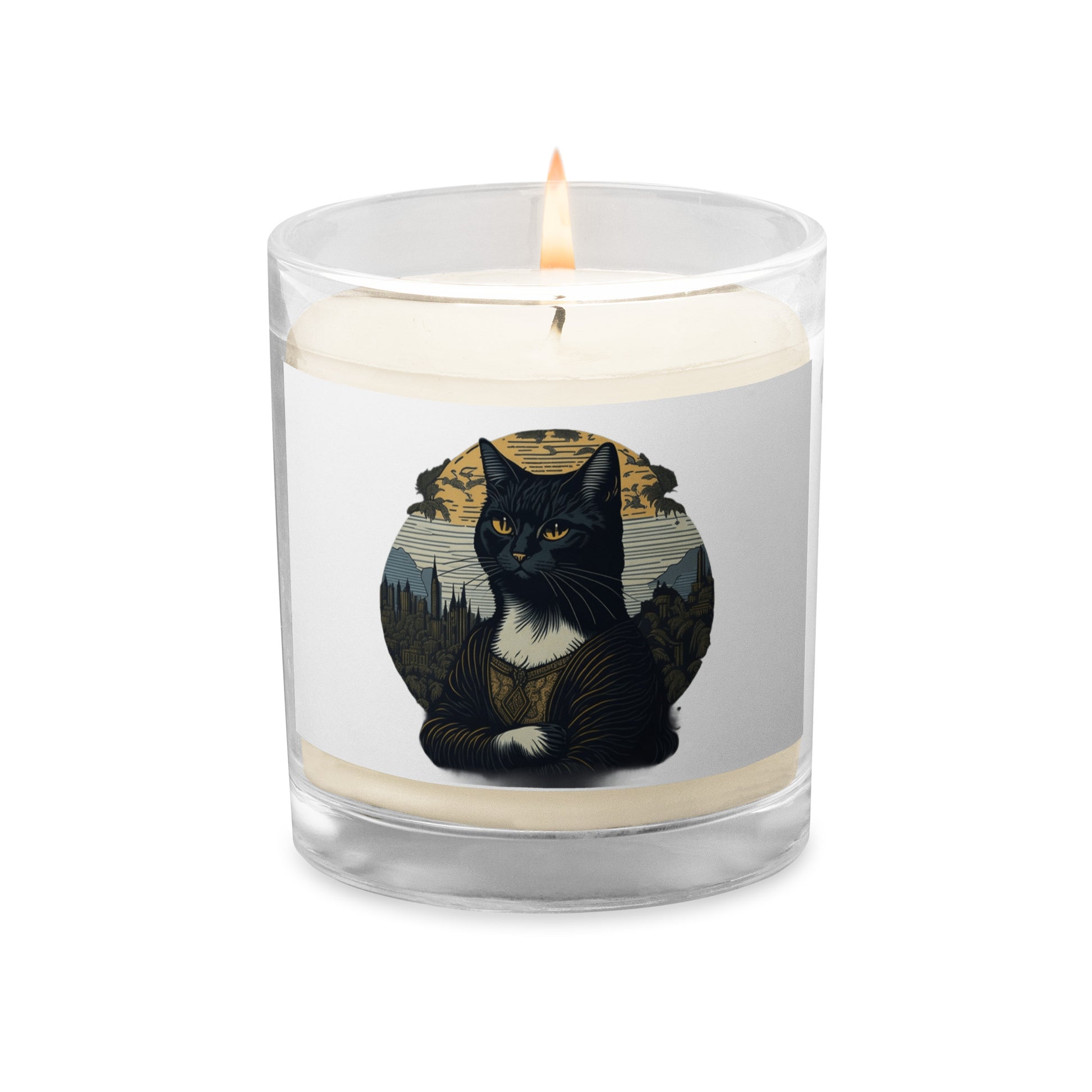 Mona Lisa Wax Candle