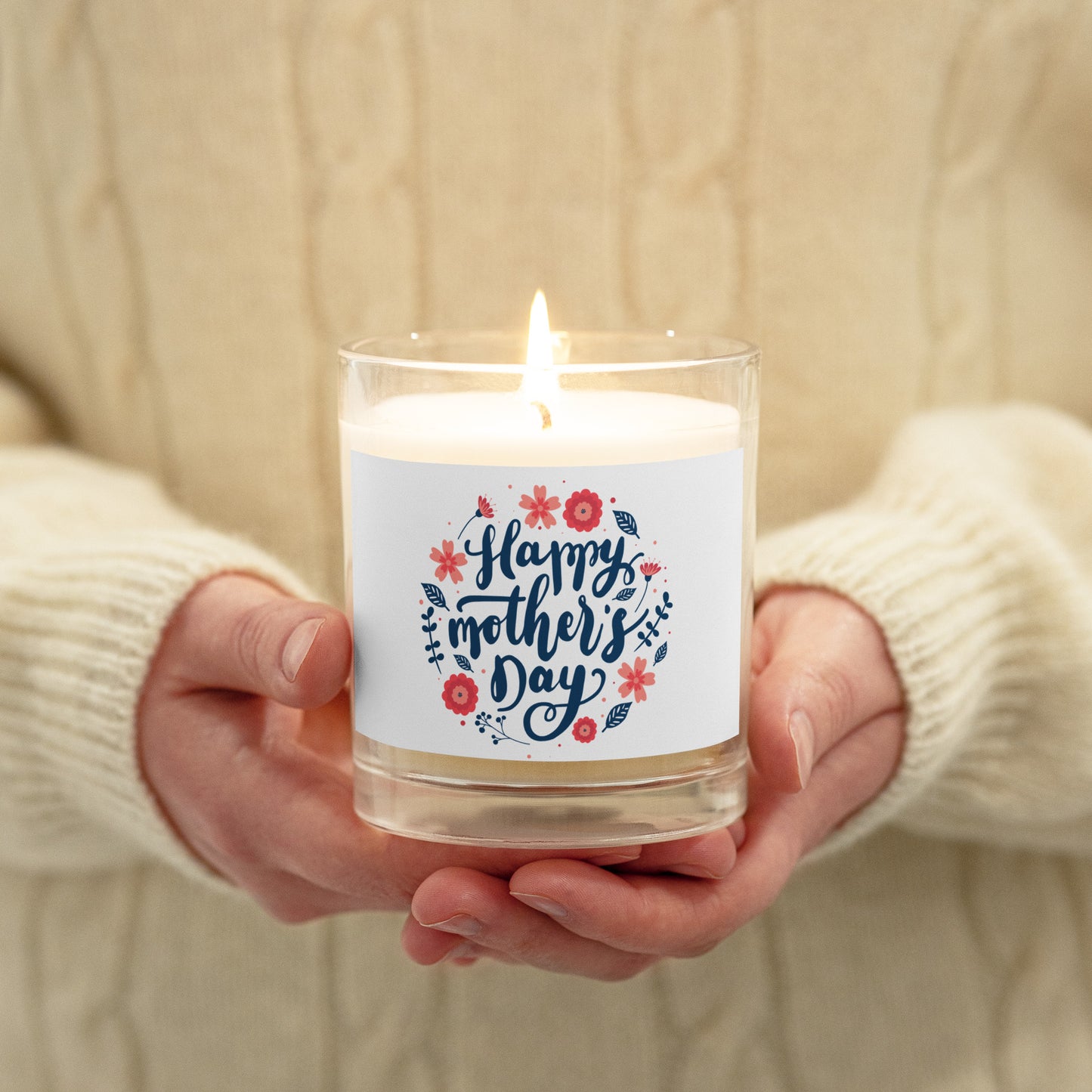 Happy Mother's Day Candle