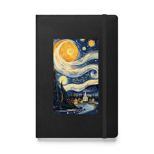 Van Gogh Starry Night Hardcover Notebook