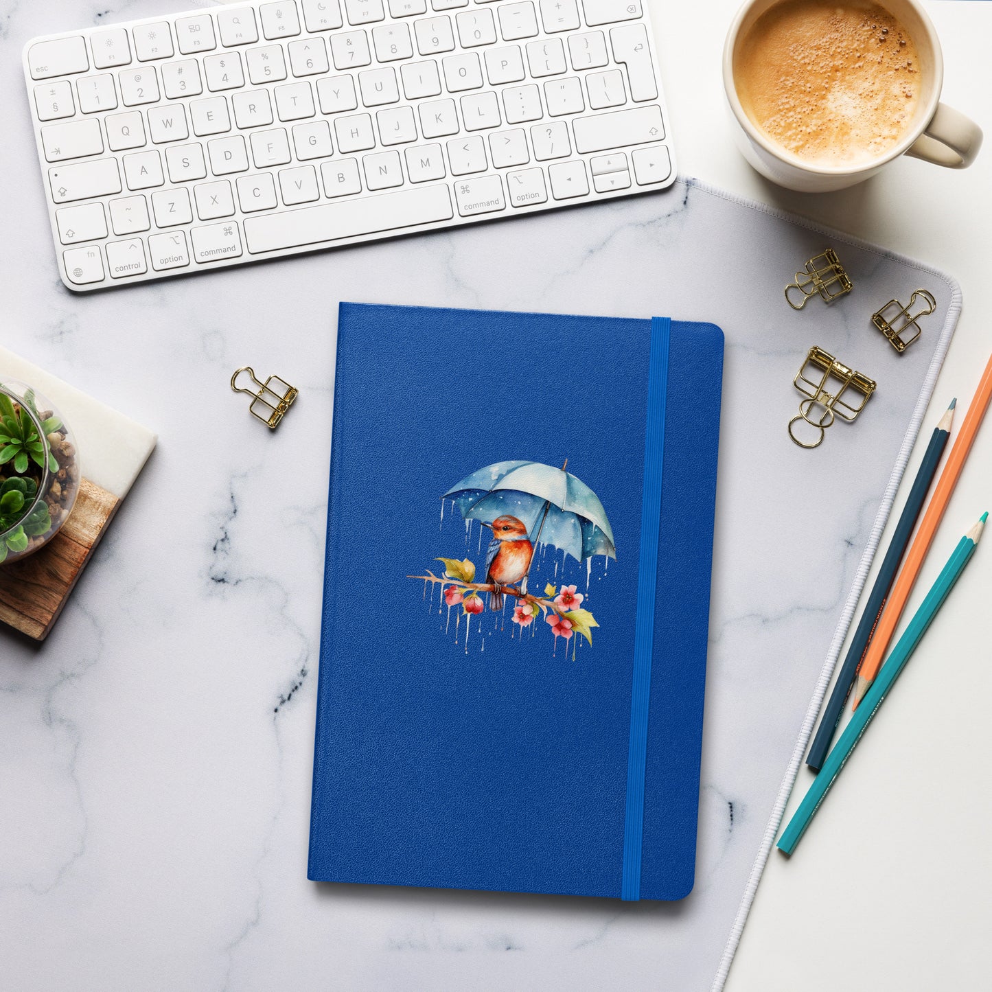 Bird with Umbrella journal