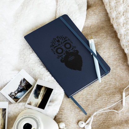 Beard Sugar Skull Hardcover Notebook