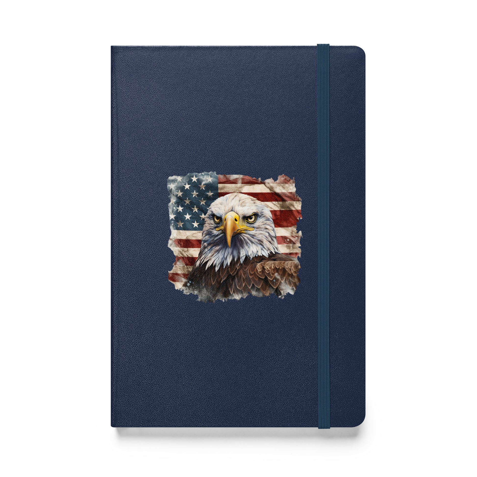  USA Flag Hardcover Notebook Journal
