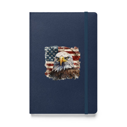  USA Flag Hardcover Notebook Journal