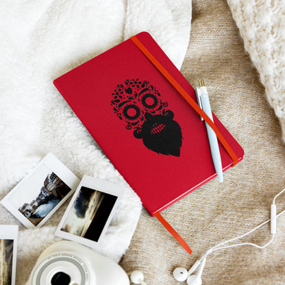 Bearded Skull Hardcover Notebook