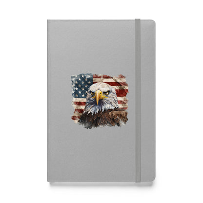 American Eagle & USA Flag Notebook