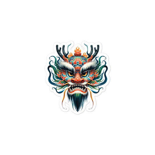 chinese lunar new year dragon sticker