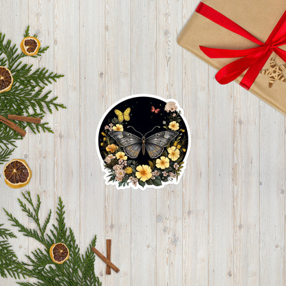 Butterflies & Flowers Sticker