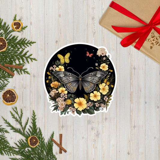 Butterflies & Flowers Stickers