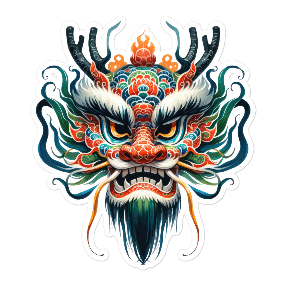 chinese dragon sticker