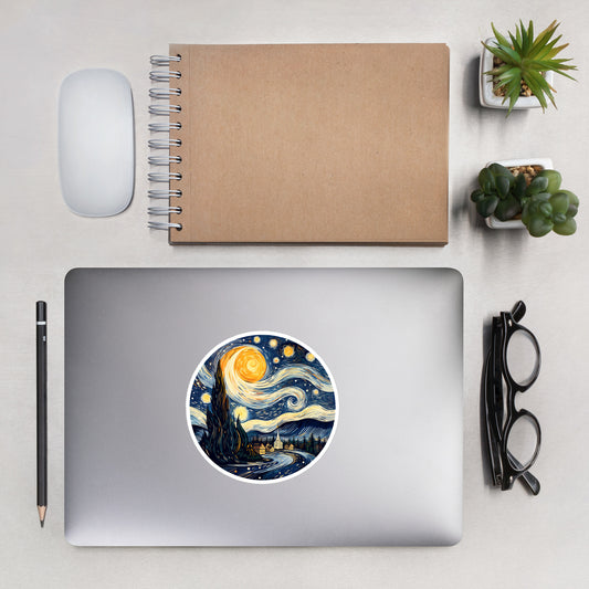 Starry Night Van Gogh Stickers