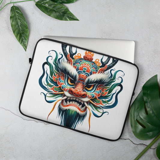 chinese new year dragon laptop sleeve