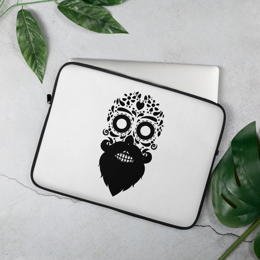 Bearded Sugar Skull Latte Mug