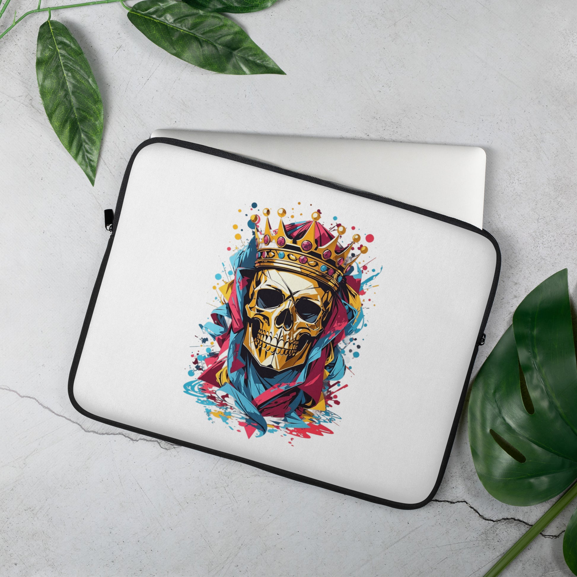 Skull & Crown Laptop Sleeve