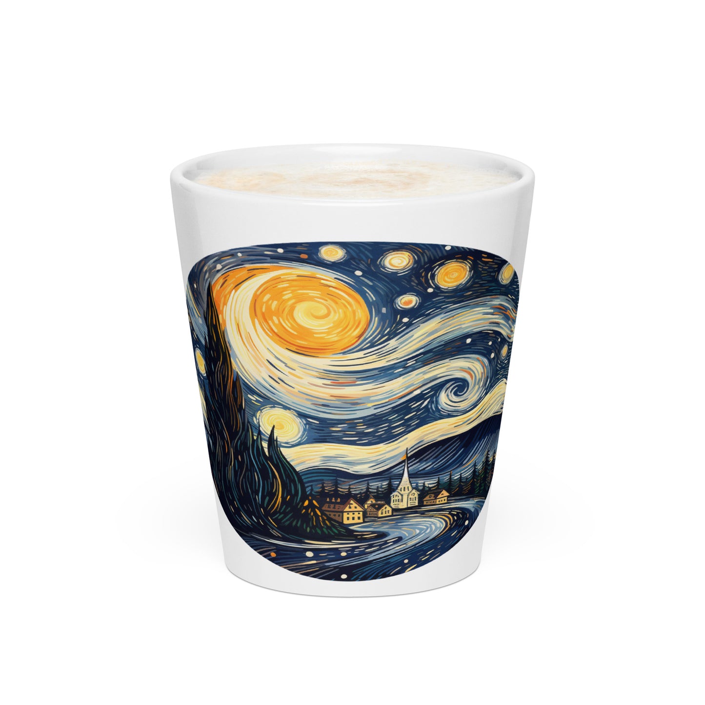 Starry Night Van Gogh Latte Mug