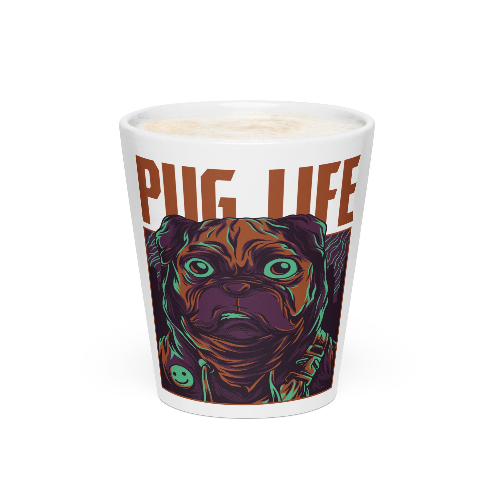 PUG LIFE Latte Mug