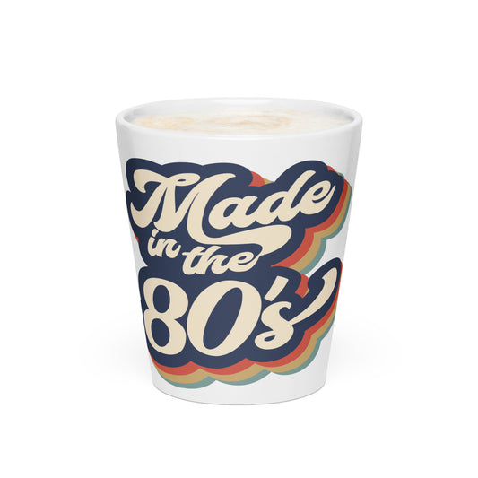 Made in the 80's Latte Mug