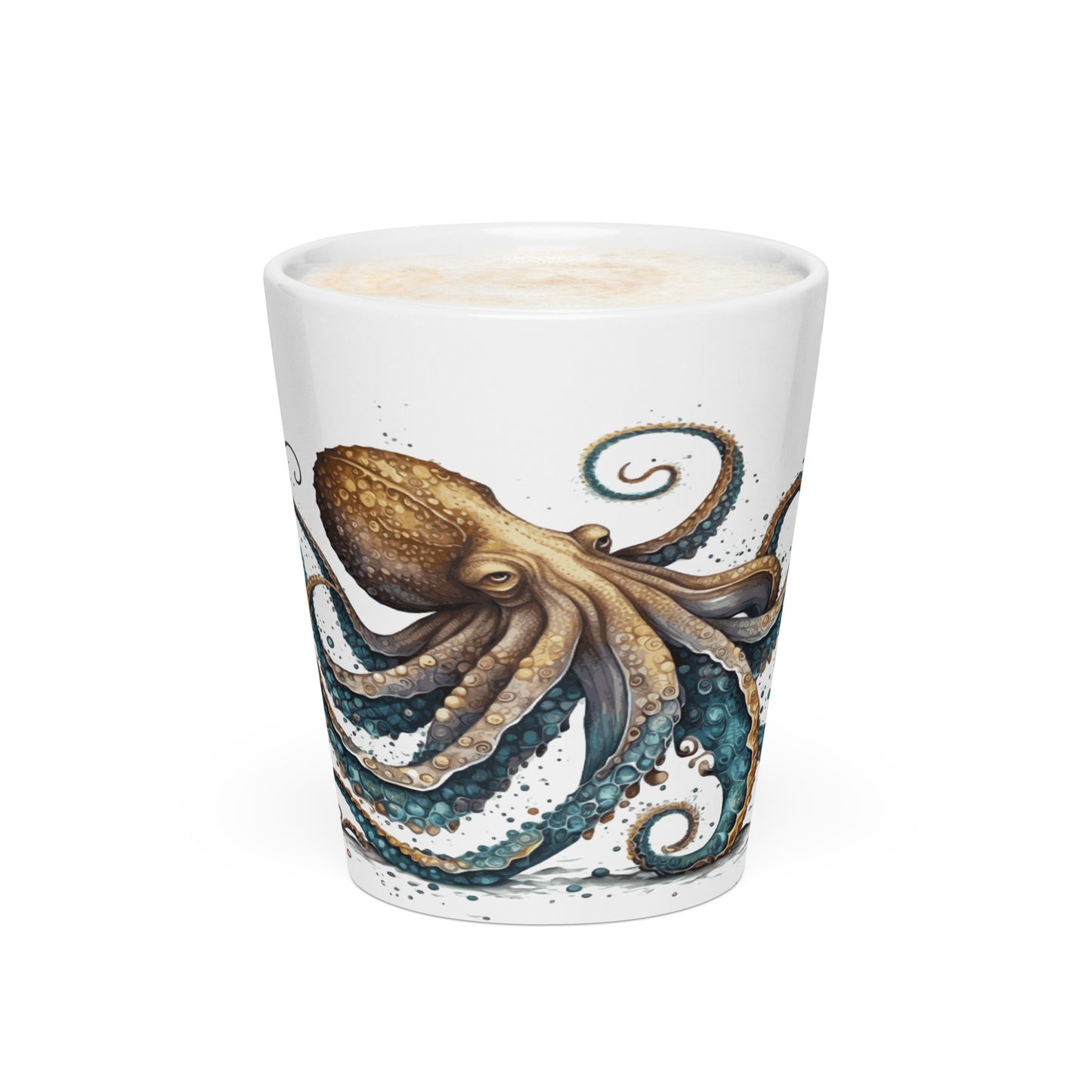 Octopus Kraken Latte Mug