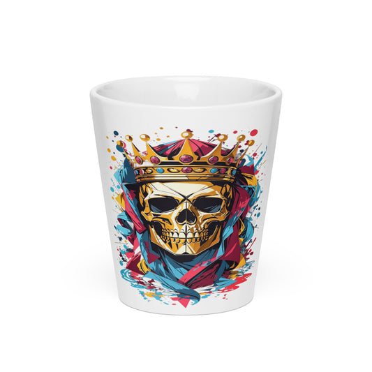 Skull & Crown Latte Mug