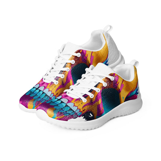 Color LSD Skull Men’s Athletic Shoes