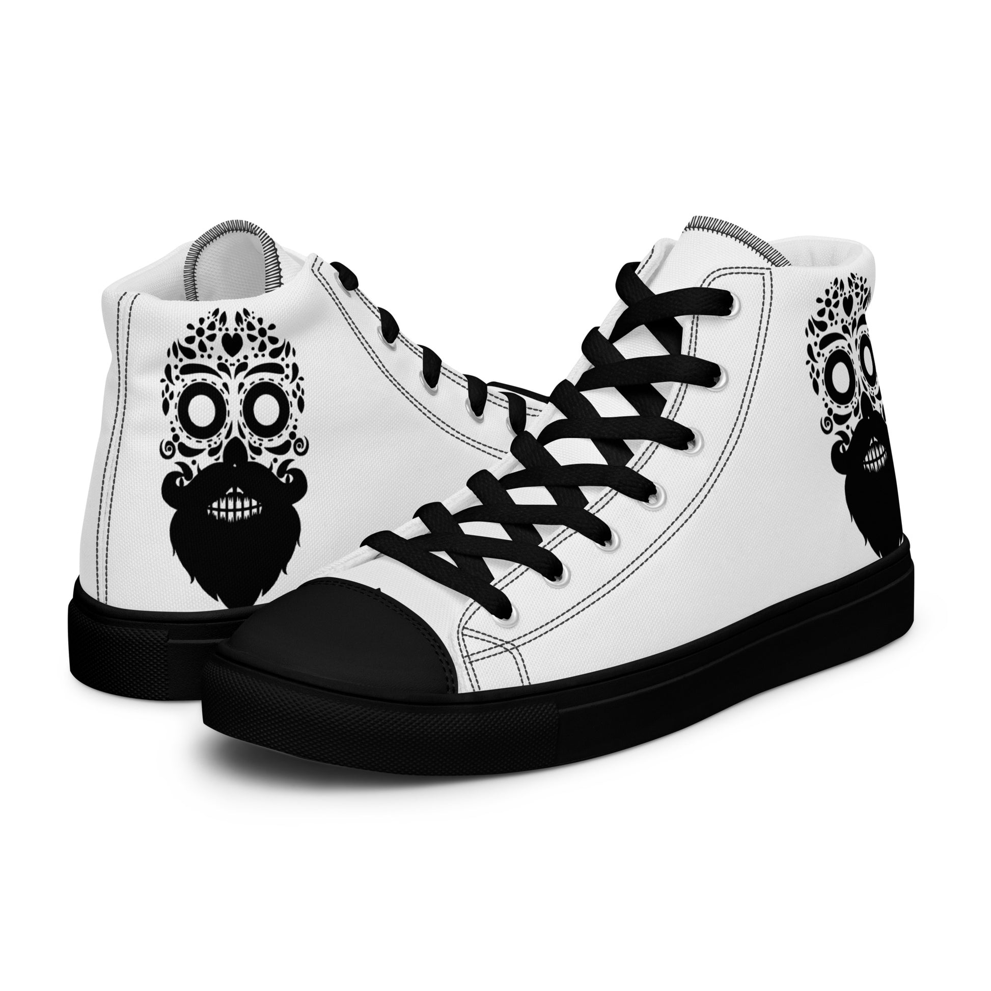 Bearded Skull Men’s High Top Shoes