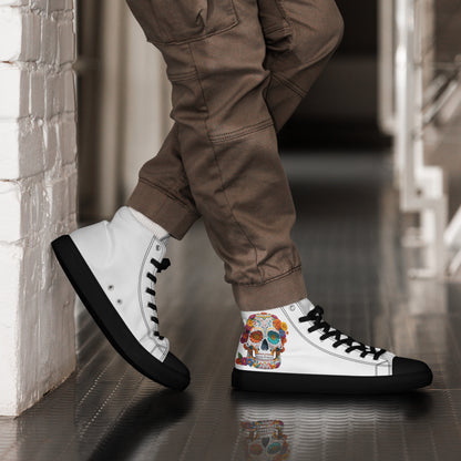 Day of the Dead Men’s High Top Shoes