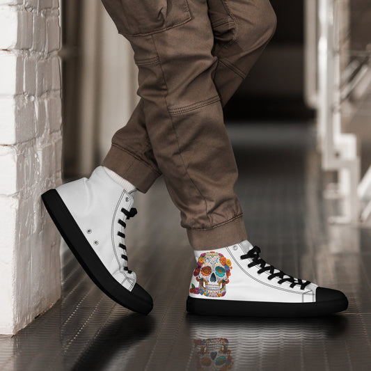 Day of the Dead Men’s High Top Shoes