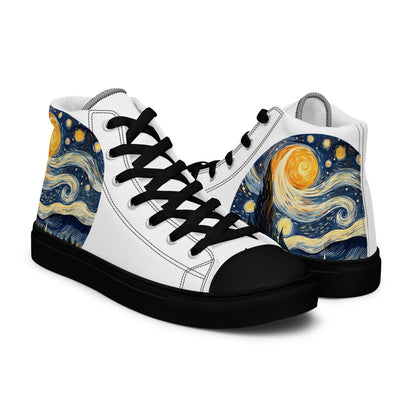 Starry Night Van Gogh Men's Shoes