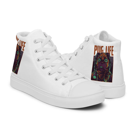 PUG LIFE Men’s High Top Shoes