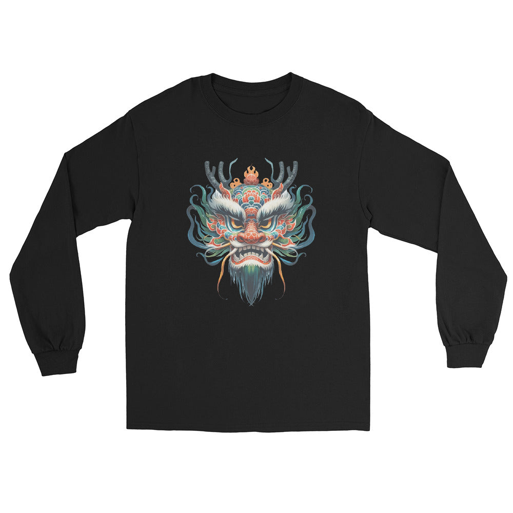  New Year's Dragon Ladies Long Sleeve Shirt