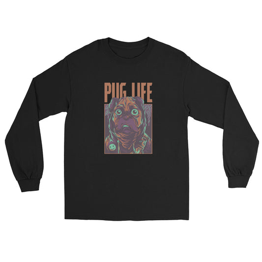 PUG LIFE Ladies Long Sleeve Shirt