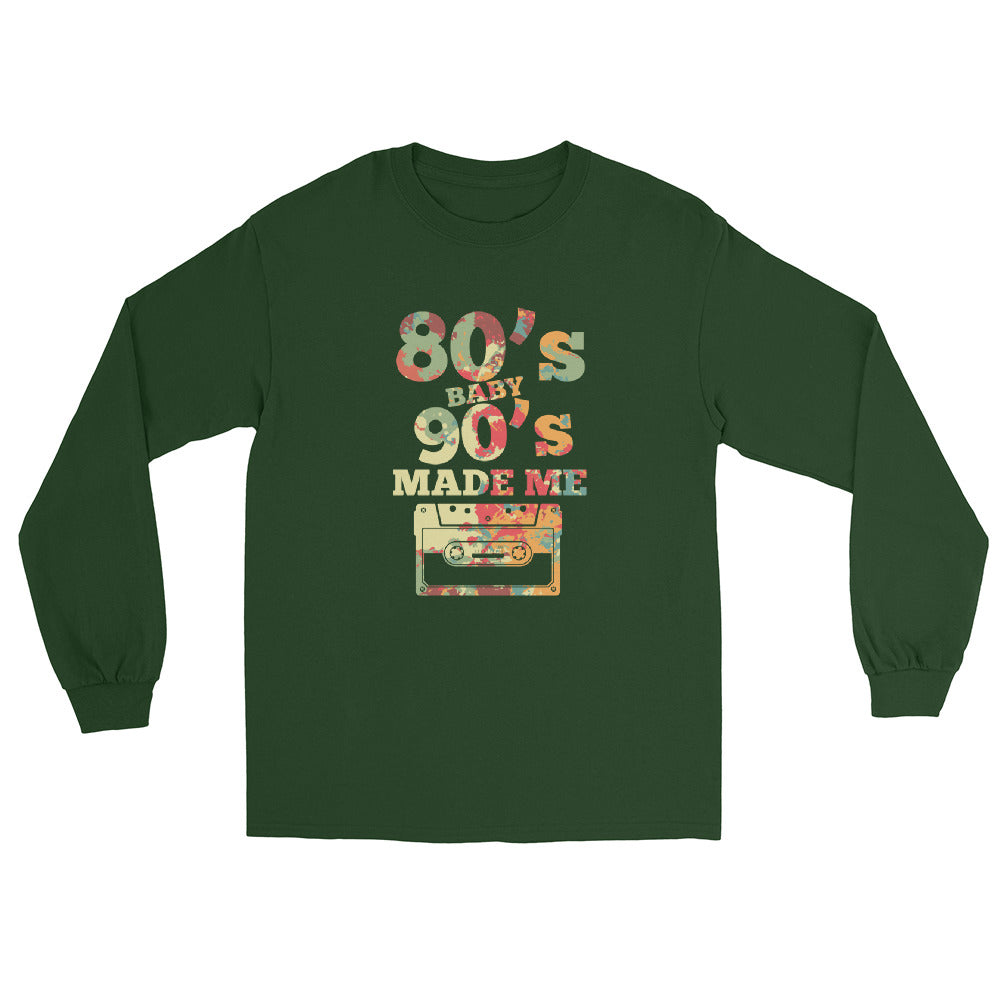 80's Baby Ladies Long Sleeve Shirt